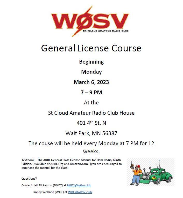 General Class License Training